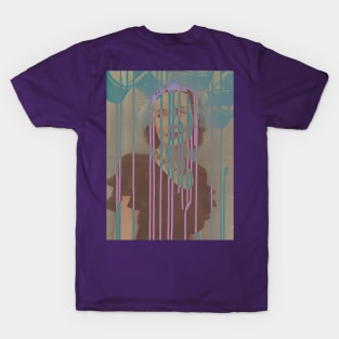 Dripping Paint - Surreal/Collage Art T-Shirt